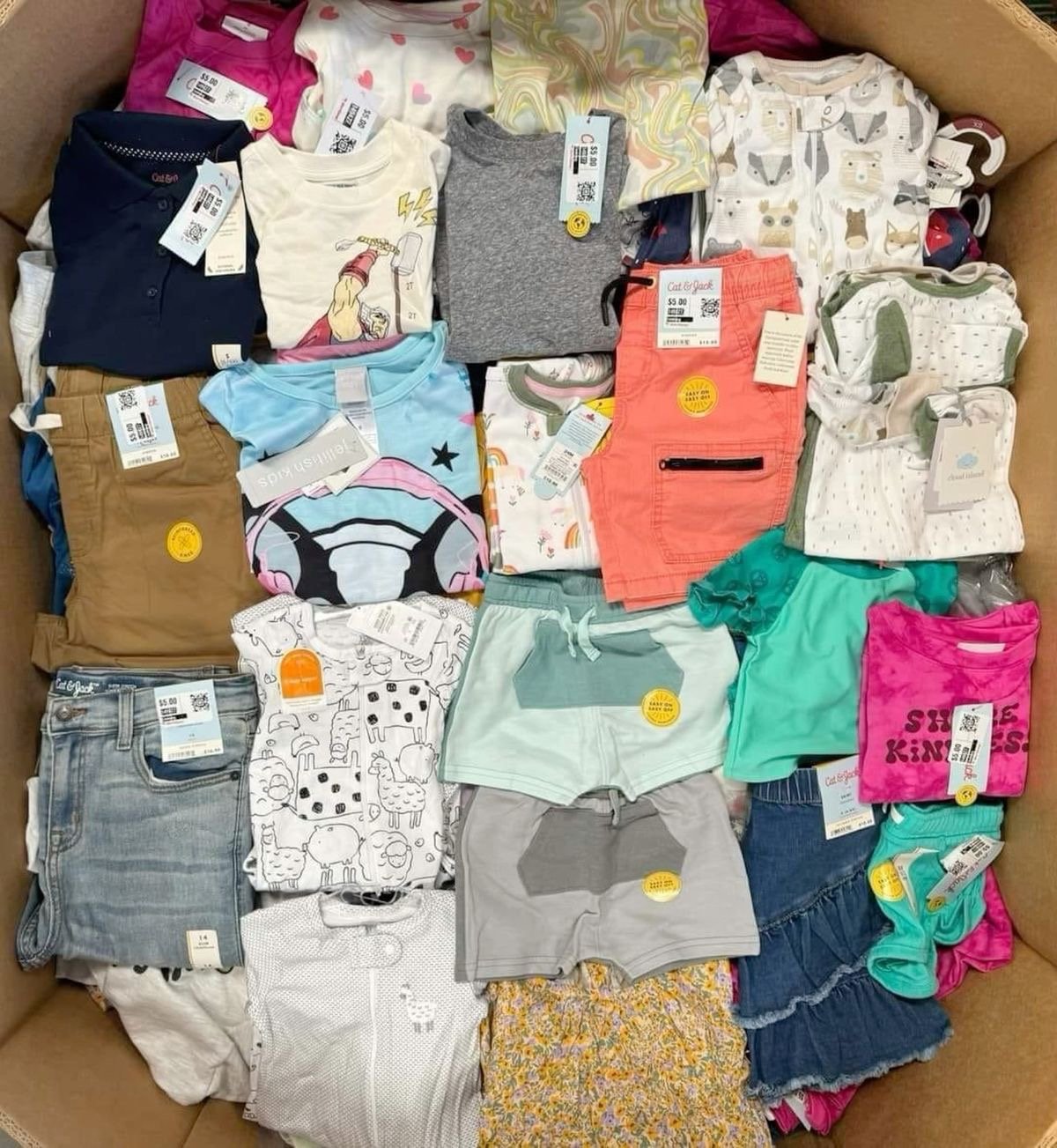 Wholesale Kids Clothing Pallet (200 Pieces) wholesale clothing and apparel pallet inventory