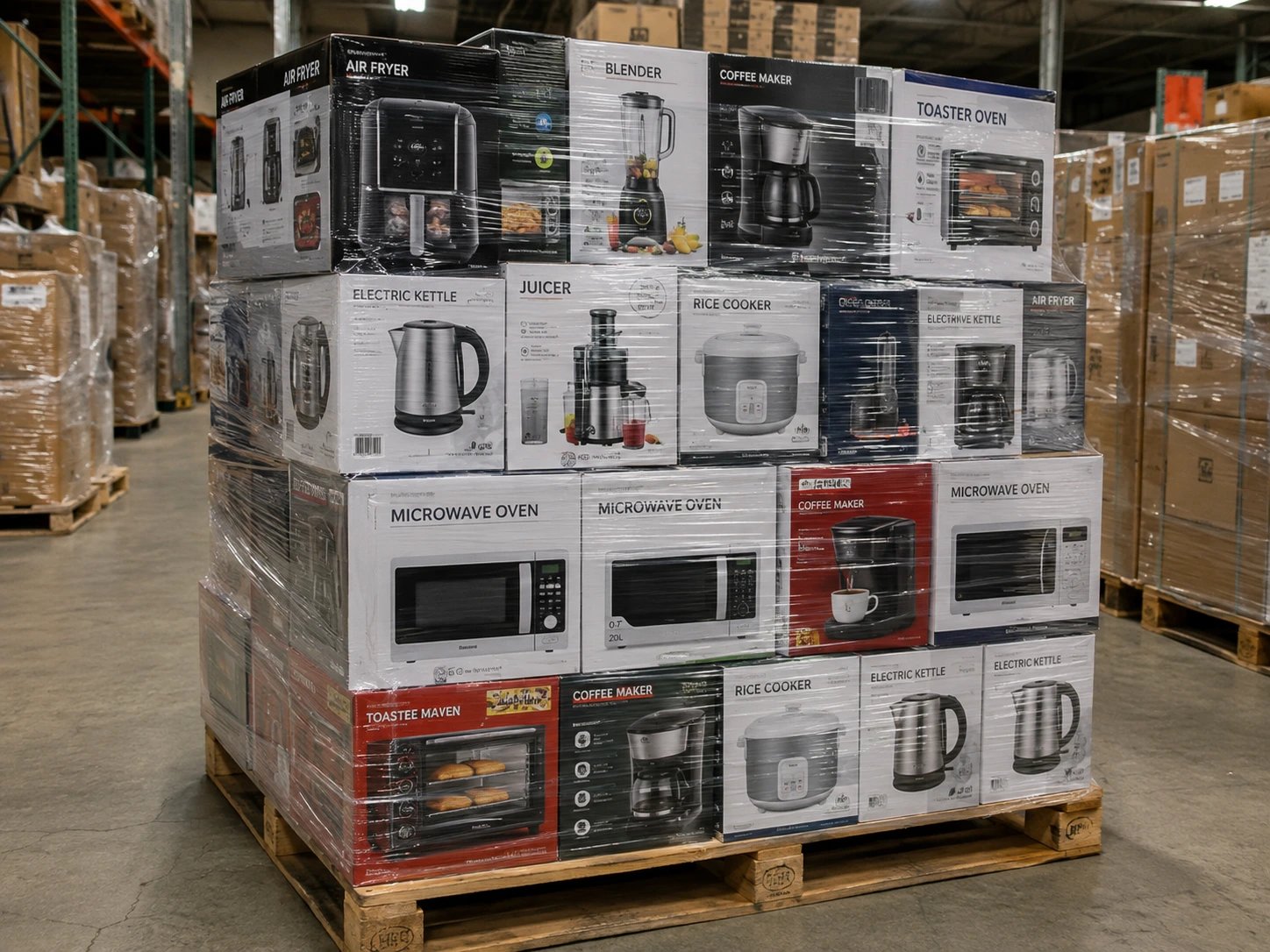 Wholesale kitchen appliance pallet