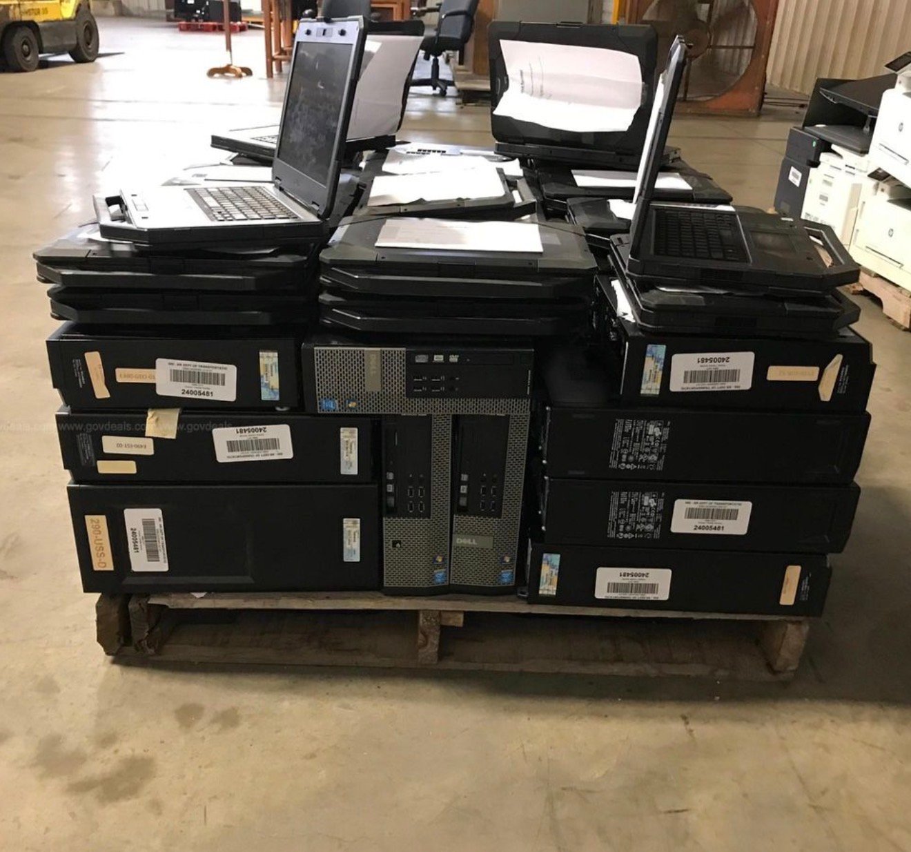 Computer liquidation pallets for sale