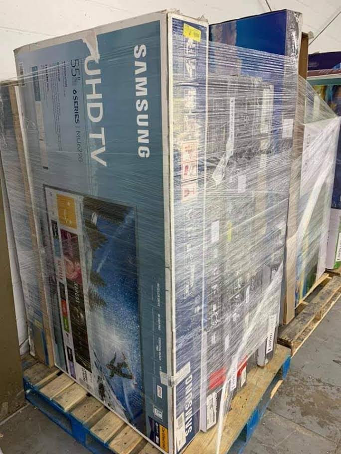 Mixed TV Pallet wholesale electronics pallet inventory