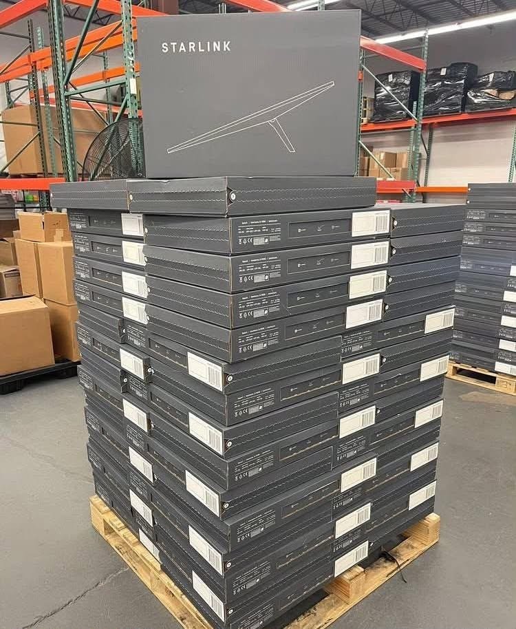 Starlink Satellite Internet Kit wholesale electronics pallet inventory