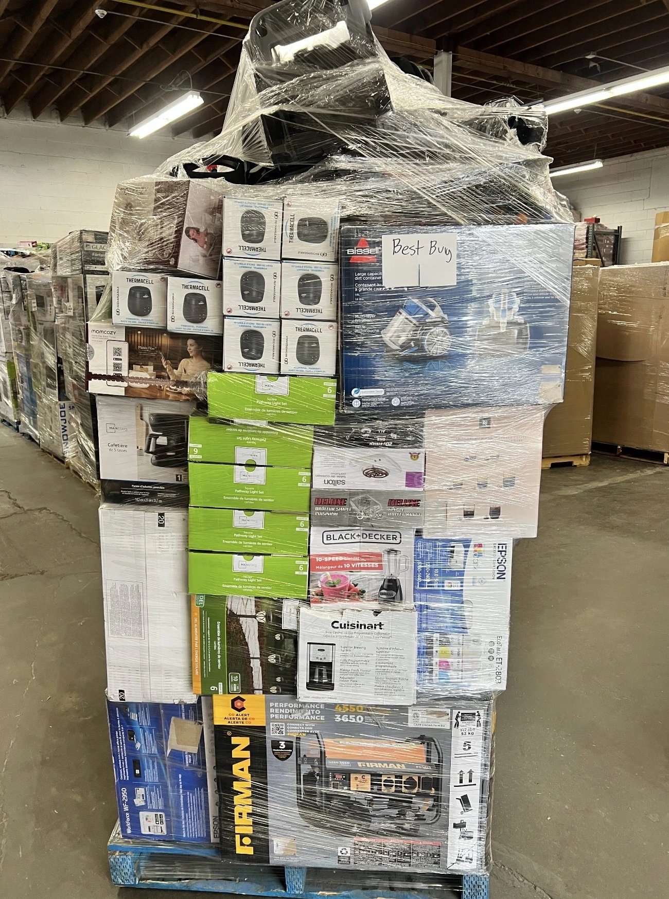 Best Buy Liquidation Pallet wholesale retailer liquidation pallet inventory