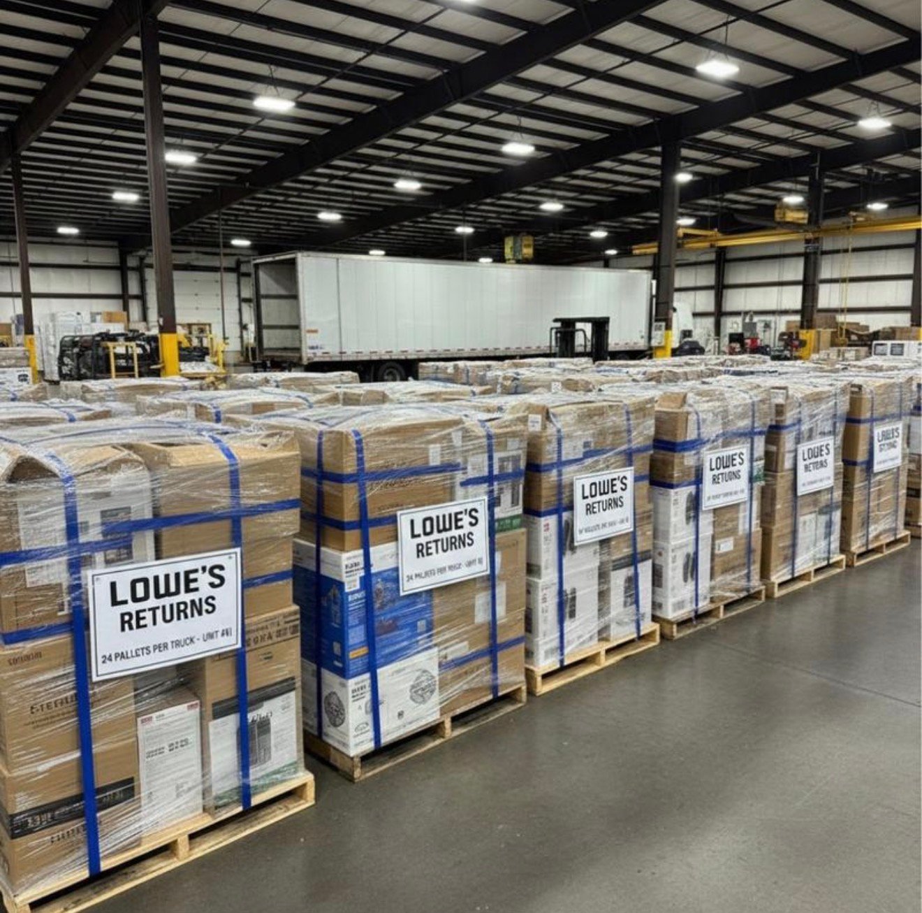 Lowe’s Liquidation Pallet wholesale retailer liquidation pallet inventory
