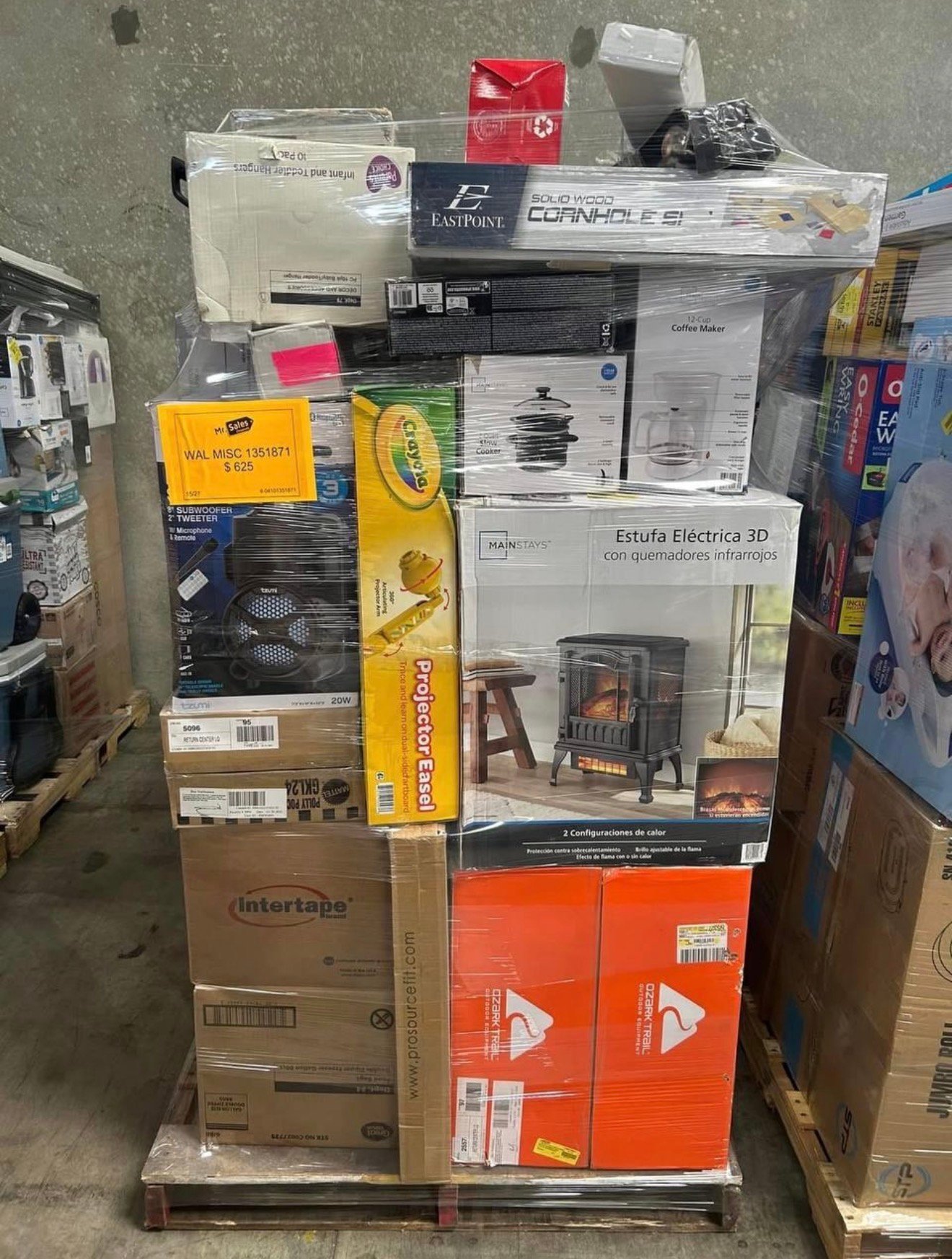 Walmart Liquidation Pallet wholesale retailer liquidation pallet inventory