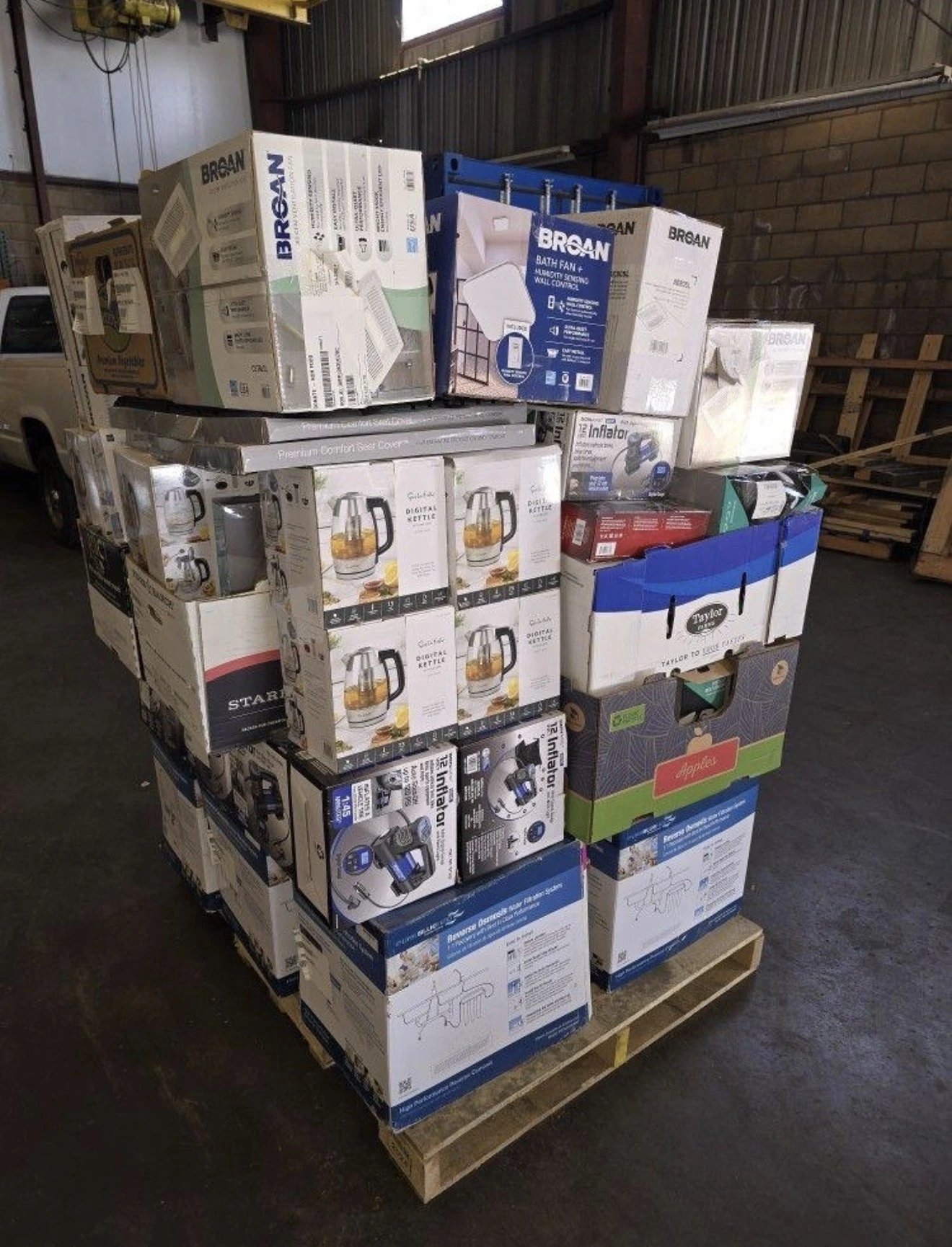 Wholesale Costco Liquidation Pallet (100–150 Pieces) wholesale retailer liquidation pallet inventory