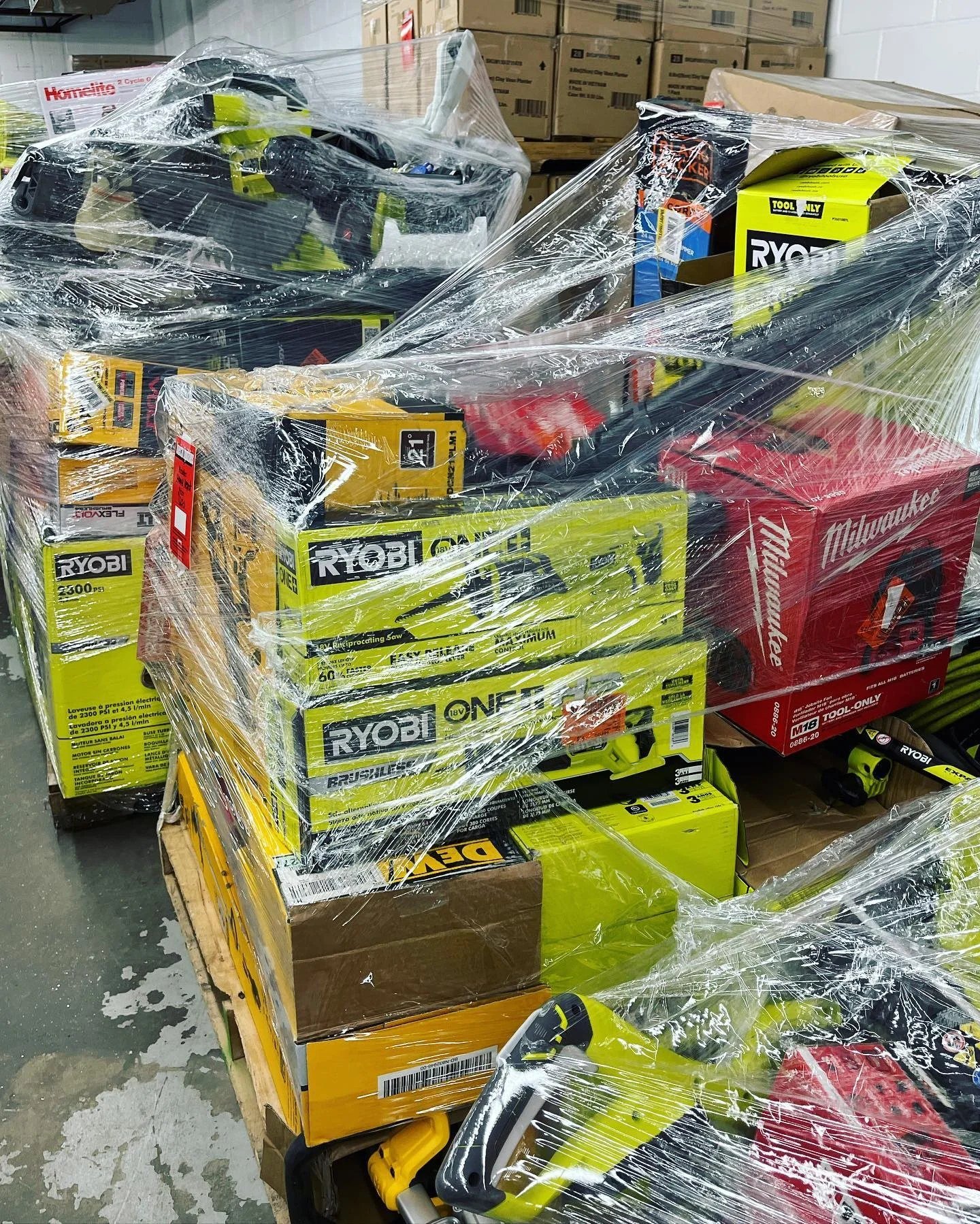 Wholesale Power Tool Liquidation Pallet (300 Pieces) wholesale tool pallet inventory