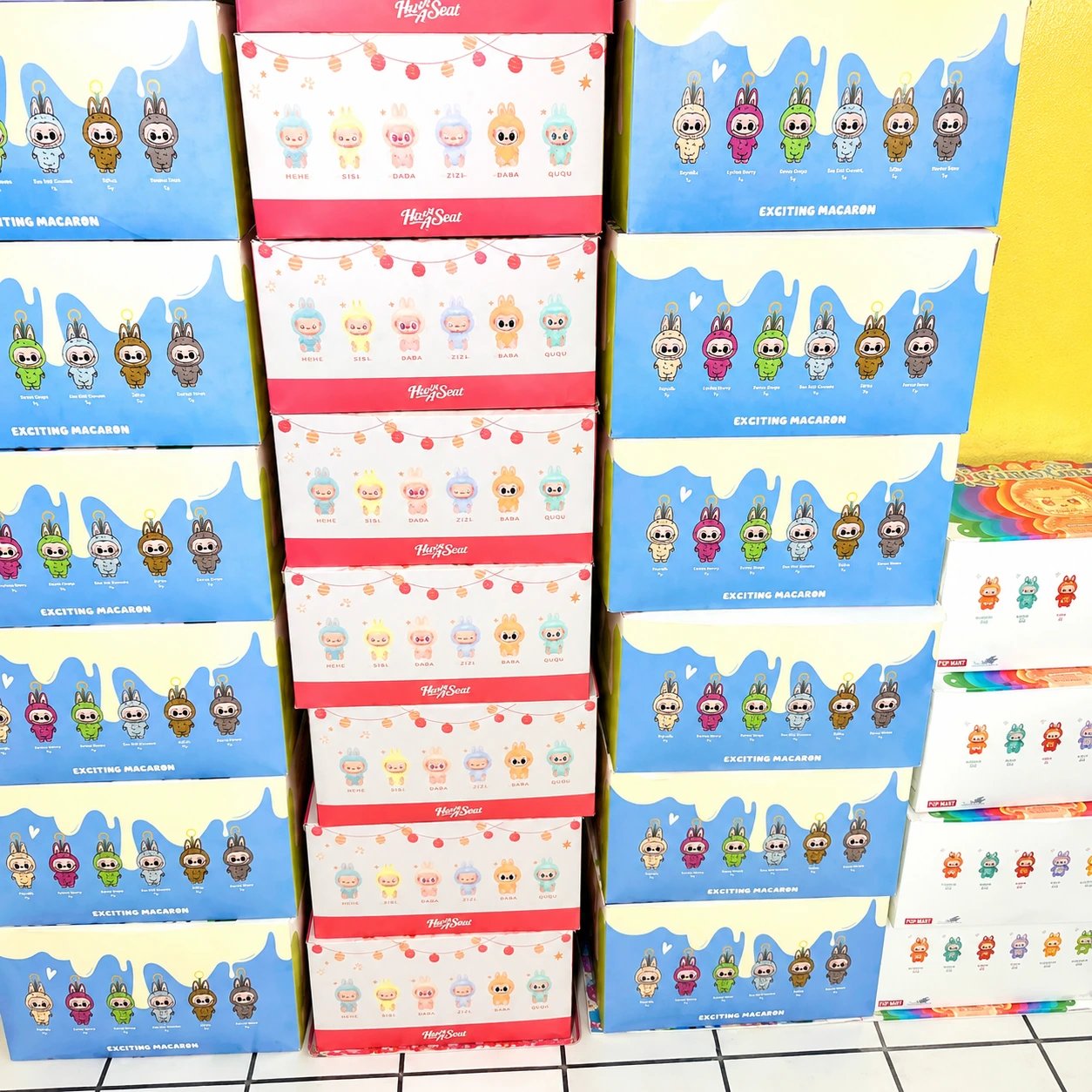 Labubu Mystery Figure Pallet (200 Pieces) wholesale toy and collectible pallet inventory