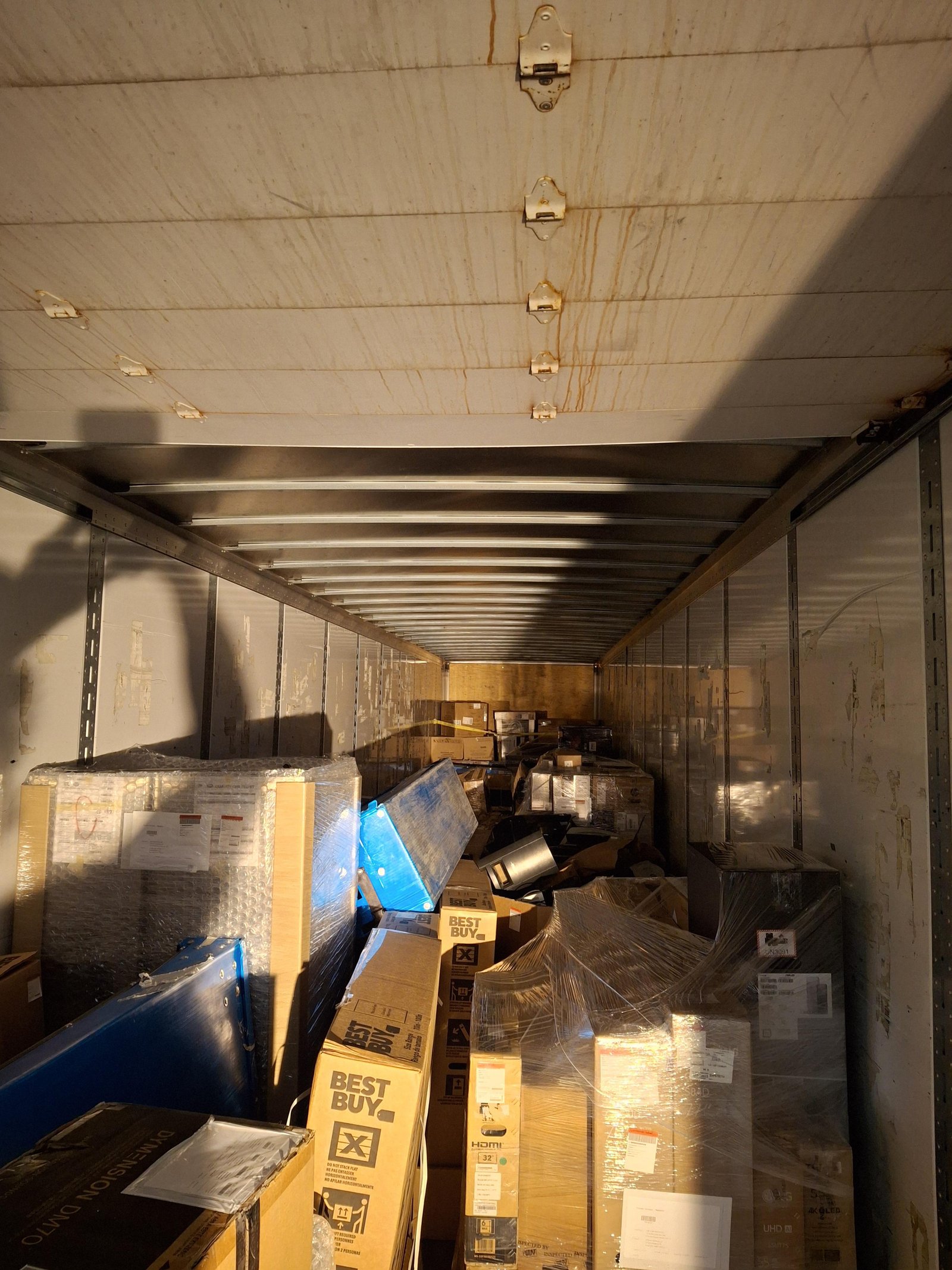 Best Buy Electronics Truckload